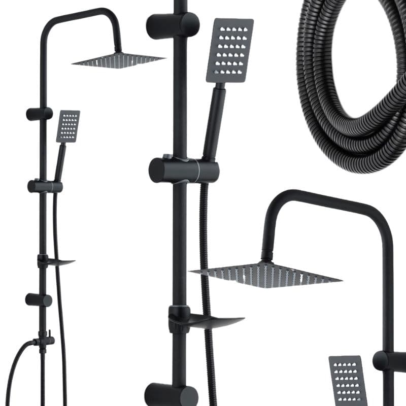 tds0674_zestaw prysznicowy BLACK 211- 1