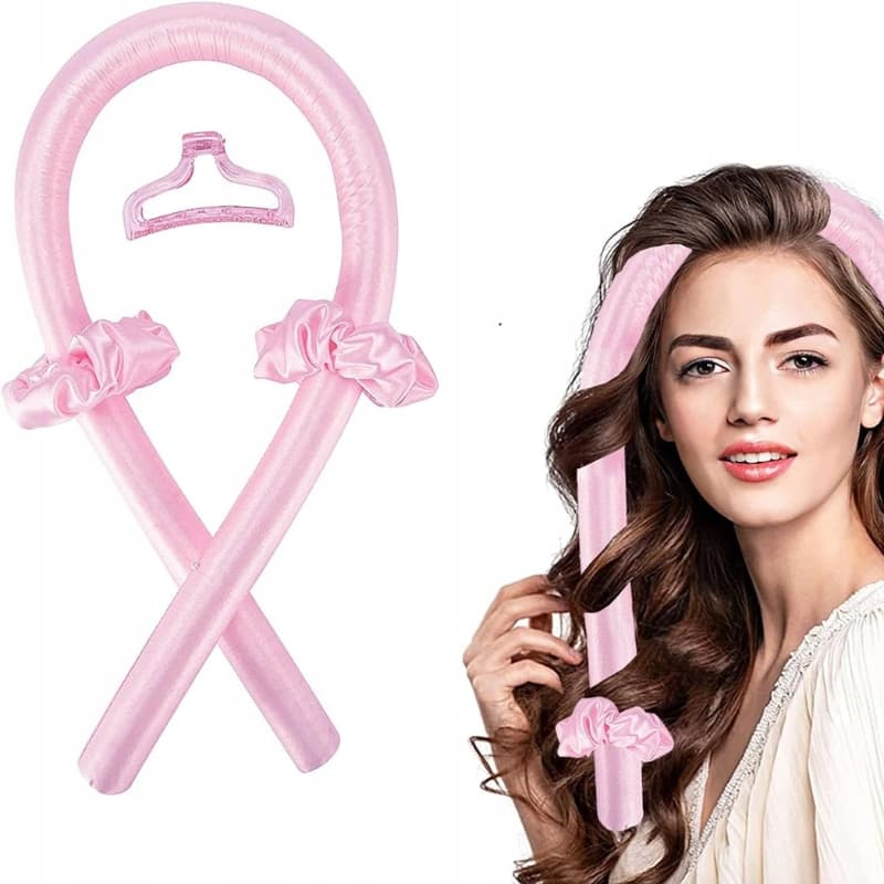 B10_tds0279_Wałek do kręcenia włosów - RÓŻ