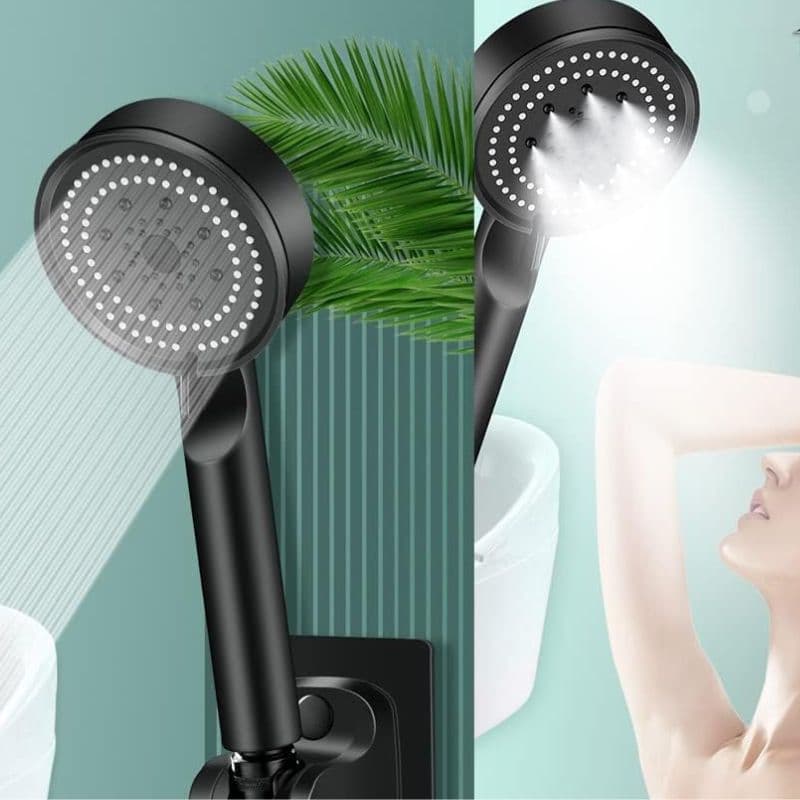 A7_tds0648_Zestaw prysznicowy Black 3w1