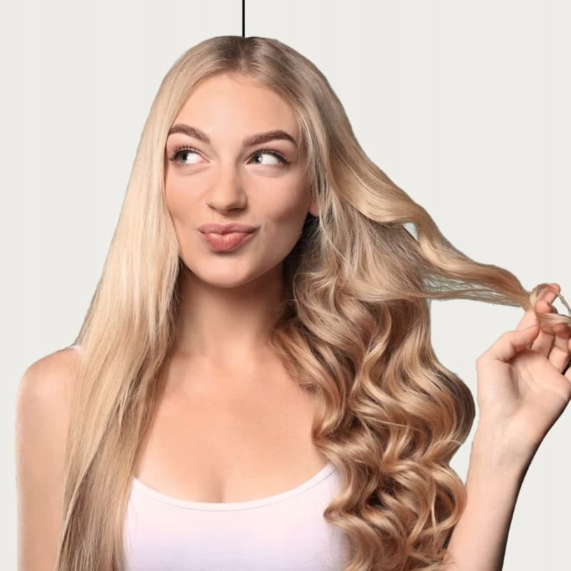 B10_tds0279_Wałek do kręcenia włosów - RÓŻ