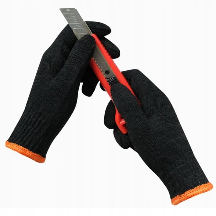 A14_tds0007c_rękawiczki czarne ocieplane robocze - 10 PAR