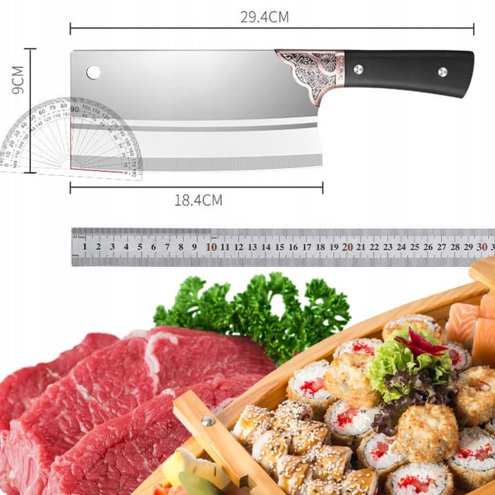 Ax3_tds0588_Nóż tasak Japoński KnifeKOKURA