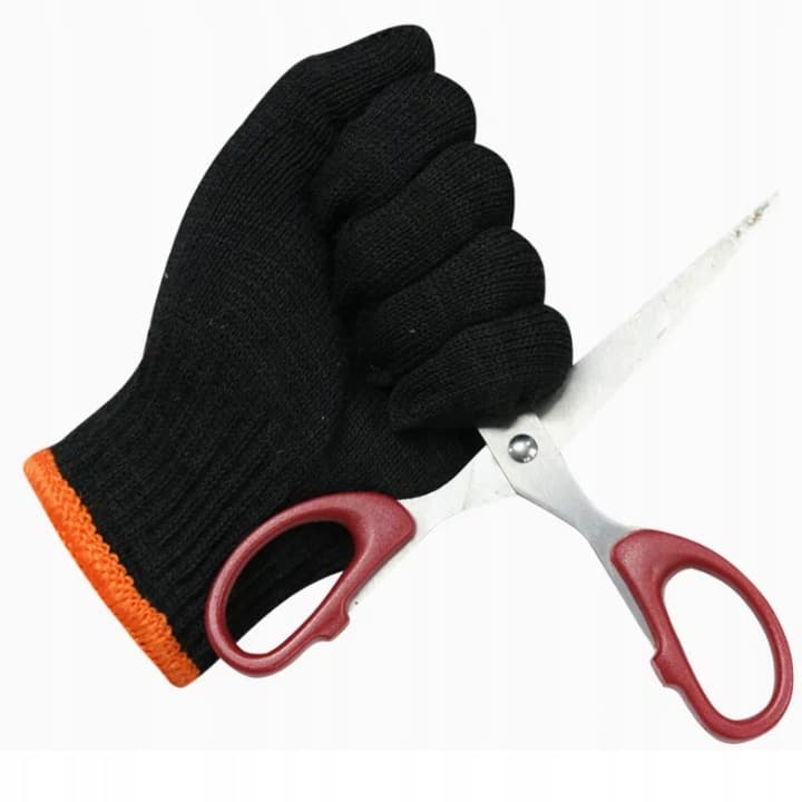 A14_tds0007c_rękawiczki czarne ocieplane robocze - 10 PAR