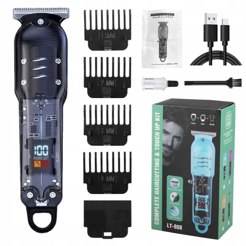 B3_tds0404_Maszynka do włosów CLEAR