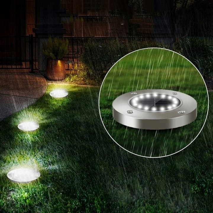 C1_tds0572_4x Solarna lampa gruntowa 16 LED