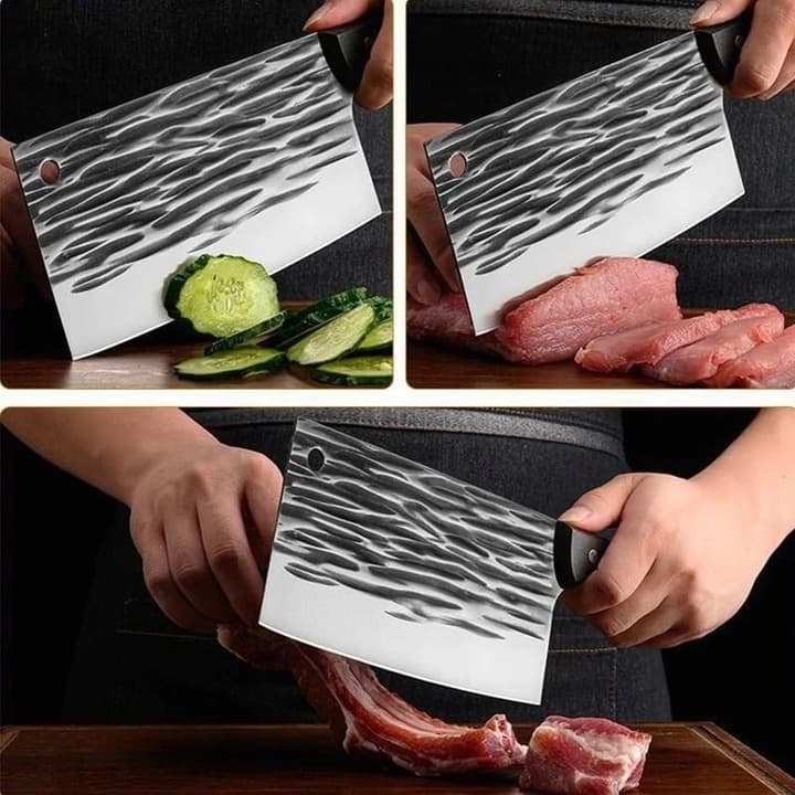 Ax7_tds0587_Nóż tasak Japoński KnifeKuroPerl